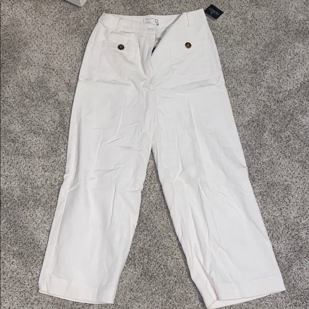 White Flare Pant